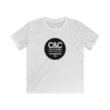 Load image into Gallery viewer, C&amp;CR Kids Softstyle Tee (Round Logo)