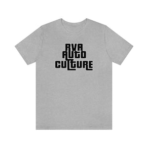 RVA Auto Culture Unisex Jersey Tee (Black)