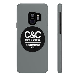 C&CR Logo Slim Phone Cases (Grey)