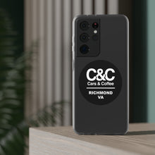 Load image into Gallery viewer, C&amp;CR Logo Flexi iPhone Cases (White)