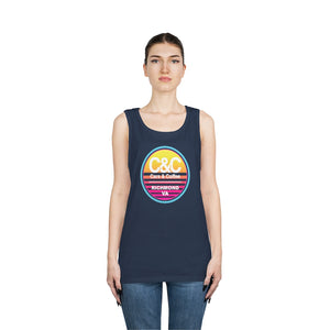 C&CR "Summertime" Unisex Heavy Cotton Tank Top