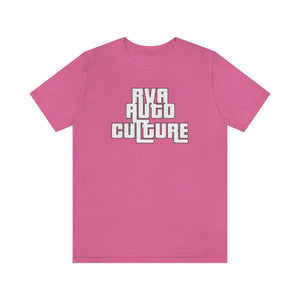 RVA Auto Culture Unisex Jersey Tee (Blk/Red)