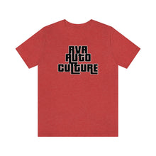 Load image into Gallery viewer, RVA Auto Culture Unisex Jersey Tee (Black)