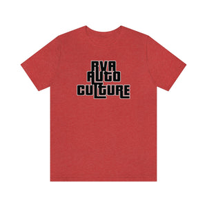 RVA Auto Culture Unisex Jersey Tee (Black)