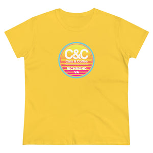 Women's C&CR "Summertime" Heavy Cotton Tee (MV Logo)