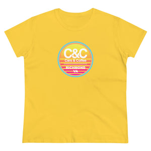 Women's C&CR "Summertime" Heavy Cotton Tee (MV Logo)