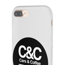 Load image into Gallery viewer, C&amp;CR Logo Flexi iPhone Cases (White)