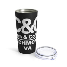 Load image into Gallery viewer, C&amp;CR Tumbler 20oz (White Modified Logo)