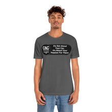 Load image into Gallery viewer, C&amp;CR &quot;It&#39;s the Passion I&quot; Unisex Jersey Tee