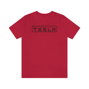 "You Actually Have to Drive" Tesla Unisex Jersey Tee (Black)