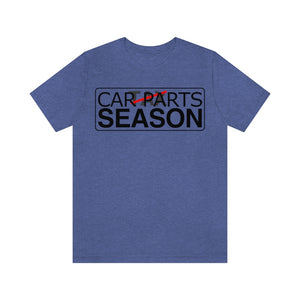 "Car Parts Season" Unisex Jersey Tee
