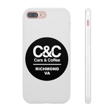 Load image into Gallery viewer, C&amp;CR Logo Flexi iPhone Cases (White)