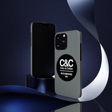 Load image into Gallery viewer, C&amp;CR Logo Slim Phone Cases (Grey)