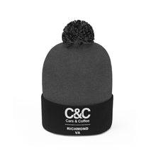Load image into Gallery viewer, C&amp;CR Pom Pom Embroidered Beanie