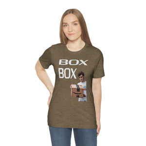 Lando Box Box Box Unisex Jersey Tee