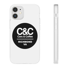 Load image into Gallery viewer, C&amp;CR Logo Flexi iPhone Cases (White)