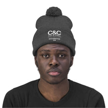 Load image into Gallery viewer, C&amp;CR Pom Pom Embroidered Beanie