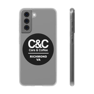 C&CR Logo Flexi iPhone Cases (White)