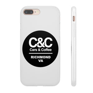 C&CR Logo Flexi iPhone Cases (White)
