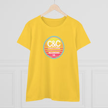 Load image into Gallery viewer, Women&#39;s C&amp;CR &quot;Summertime&quot; Heavy Cotton Tee (MV Logo)