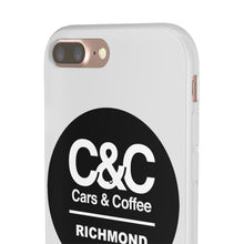 Load image into Gallery viewer, C&amp;CR Logo Flexi iPhone Cases (White)