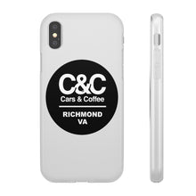 Load image into Gallery viewer, C&amp;CR Logo Flexi iPhone Cases (White)