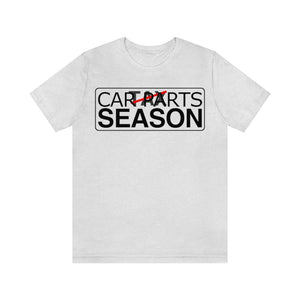"Car Parts Season" Unisex Jersey Tee