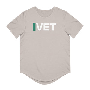 Sebastian Vettel "VET" F1 Standings Men's Curved Hem Tee