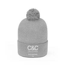 Load image into Gallery viewer, C&amp;CR Pom Pom Embroidered Beanie