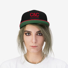 Load image into Gallery viewer, C&amp;CR Embroidered Classic Flat Bill Hat