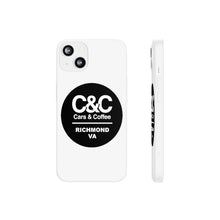 Load image into Gallery viewer, C&amp;CR Logo Flexi iPhone Cases (White)