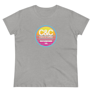 Women's C&CR "Summertime" Heavy Cotton Tee (MV Logo)