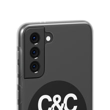 Load image into Gallery viewer, C&amp;CR Logo Flexi iPhone Cases (White)
