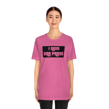 Load image into Gallery viewer, &quot;I NEED CAR PARTS&quot; Unisex Jersey Tee (Black)