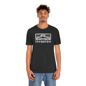 "Mini Invasion" Mini Unisex Jersey Tee (White)