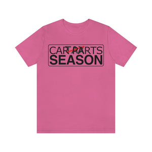 "Car Parts Season" Unisex Jersey Tee