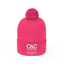 Load image into Gallery viewer, C&amp;CR Pom Pom Embroidered Beanie