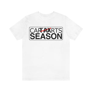 "Car Parts Season" Unisex Jersey Tee