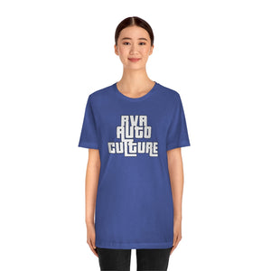 RVA Auto Culture Unisex Jersey Tee (Blk/Red)
