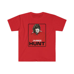 James Hunt F1 Unisex Softstyle Gildan Tee