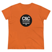 Load image into Gallery viewer, Women&#39;s C&amp;CR Heavy Cotton Tee (Round Logo)