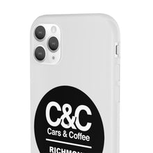 Load image into Gallery viewer, C&amp;CR Logo Flexi iPhone Cases (White)