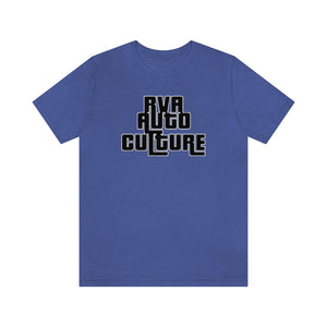 RVA Auto Culture Unisex Jersey Tee (Black)