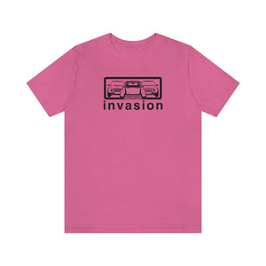 "Mini Invasion" Mini Unisex Jersey Tee (Black)