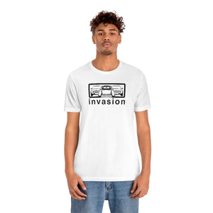 "Mini Invasion" Mini Unisex Jersey Tee (Black)