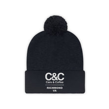 Load image into Gallery viewer, C&amp;CR Pom Pom Embroidered Beanie