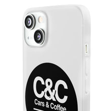 Load image into Gallery viewer, C&amp;CR Logo Flexi iPhone Cases (White)