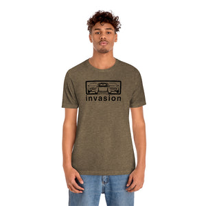 "Mini Invasion" Mini Unisex Jersey Tee (Black)