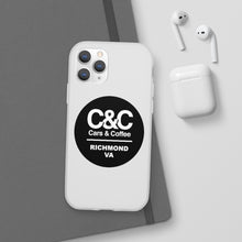 Load image into Gallery viewer, C&amp;CR Logo Flexi iPhone Cases (White)