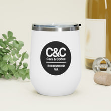 Load image into Gallery viewer, C&amp;CR 12oz Insulated Wine Tumbler